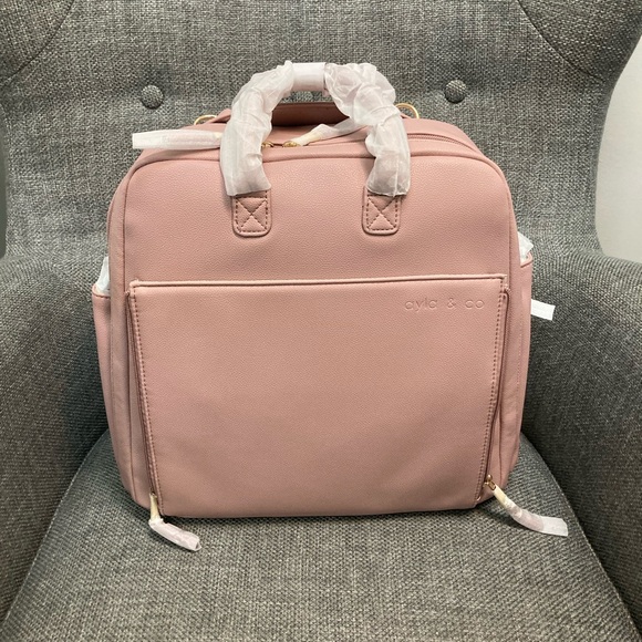 Ayla&Co Handbags - Ayla & Co Diaper bag full size pink